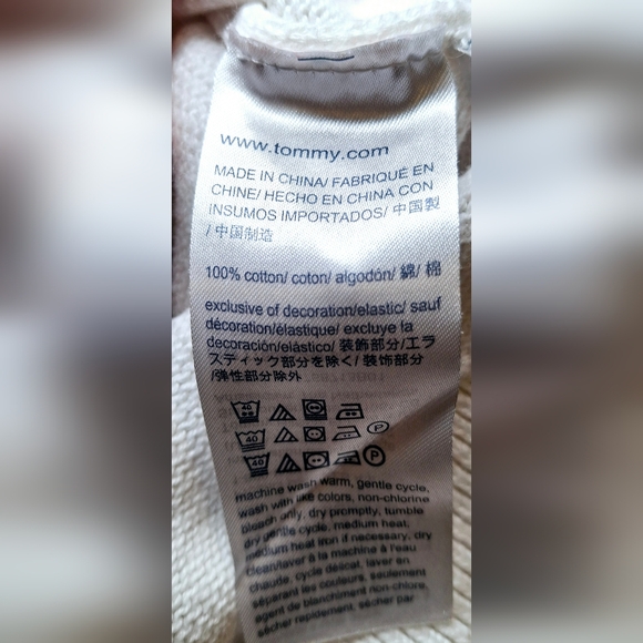 Tommy Hilfiger Heart and Stripes Kids Sweater (4T/5T) - Picture 4 of 4